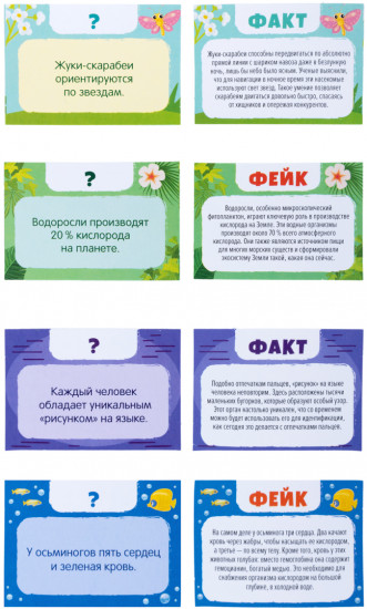 Игра-викторина настольная «Окружающий мир»