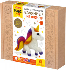 Набор для валяния из шерсти «Единорог» - Фото 4