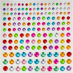 Наклейки-стразы для творчества, макияжа и волос «A large set» - Фото 4