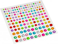 Наклейки-стразы для творчества, макияжа и волос «A large set» - Фото 5