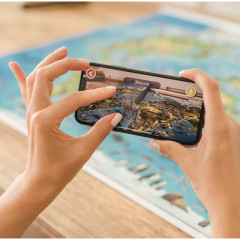 Карта мира для детей интерактивная с ламинацией «Животный и растительный мир Земли» - Фото 3