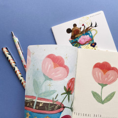 Ручка шариковая автоматическая «Лепестки. Винтаж» - Фото 1