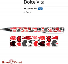 Ручка шариковая автоматическая «Сердечки. Фантазия» - Фото 3