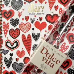 Ручка шариковая автоматическая «Сердечки. Фантазия» - Фото 5