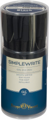 Ручка гелевая «SimpleWrite Black» - Фото 3