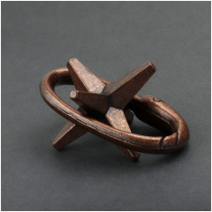 Головоломка металлическая «Звезда» - Фото 2