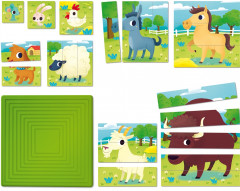 Пазл многоуровневый «Ферма» - Фото 2