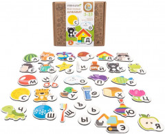 Игра обучающая настольная «Мой первый Алфавит» - Фото 7