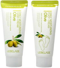 Набор кремов для рук и ног с оливой «Olive Hand Cream & Foot Cream» - Фото 5