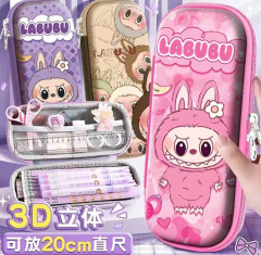 Пенал с 3D дизайном «Лабубу» - Фото 1