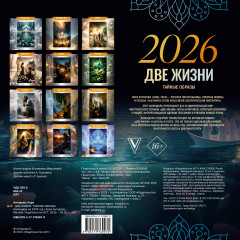 Календарь настенный на 2026 год «Две жизни: тайные образы» - Фото 1