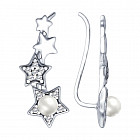 Серьги из серебра