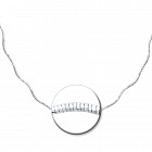 Колье из серебра