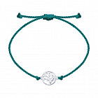 Браслет с серебром «Дерево»