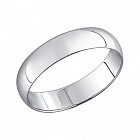 Обручальное кольцо из серебра