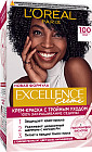 Крем-краска для волос cтойкая «Excellence», оттенок 100 Черный