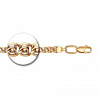 Браслет из золочёного серебра