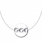 Колье из серебра