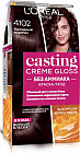 Краска-уход для волос стойкая «Casting Creme Gloss» без аммиака, оттенок 4102 Холодный каштан
