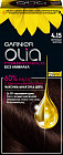 Стойкая крем-краска для волос «Olia», оттенок 4.15 Морозный шоколад