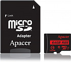 Карта памяти с SD-адаптером microSDHC Apacer