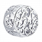 Подвеска из серебра с родированием