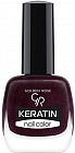 Лак для ногтей «Keratin nail color»