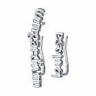 Серьги из серебра