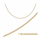 Цепь из золочёного серебра