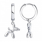 Серьги из серебра