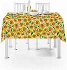 Комплект столового белья из скатерти и салфеток «Подсолнухи»