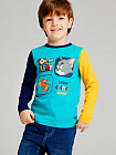 Лонгслив для мальчиков