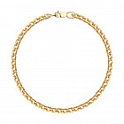 Браслет из золочёного серебра