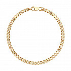 Браслет из золочёного серебра