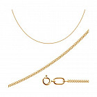 Цепь из золоченого серебра