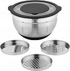 Миска для смешивания с крышкой и насадками «Etalon»