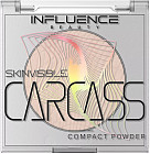 Пудра компактная «Skinvisible Carcass», оттенок 02 светло-бежевый