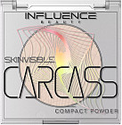 Пудра компактная «Skinvisible Carcass», оттенок 01 бело-бежевый