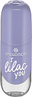 Лак для ногтей «Gel nail colour», оттенок 17 I lilac you