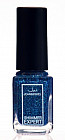 Лак для ногтей с эффектом геля «Shimmer», оттенок S129 Синий искрящийся