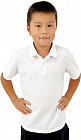 Школьная рубашка поло с коротким рукавом детская
