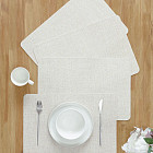 Комплект плейсматов «Leather beige»