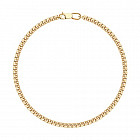 Браслет из золочёного серебра