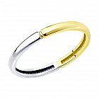 Кольцо из золочёного серебра