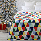 Покрывало велсофт «Елочная мозаика»