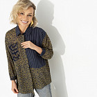 Рубашка ассиметричного кроя женская «Жемчужина образа»