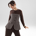 Свитшот комбинированный женский «Вкус победы»