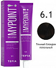 Гель-краска для волос, оттенок 6.1 Темный блондин пепельный
