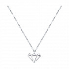 Колье из серебра