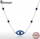 Женское ожерелье «Голубой глаз»